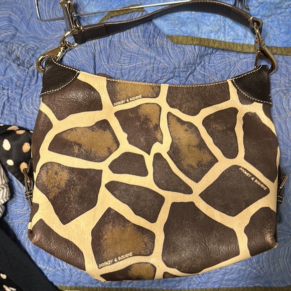 Dooney & Bourke Giraffe Print Purse - Picture 2 of 12